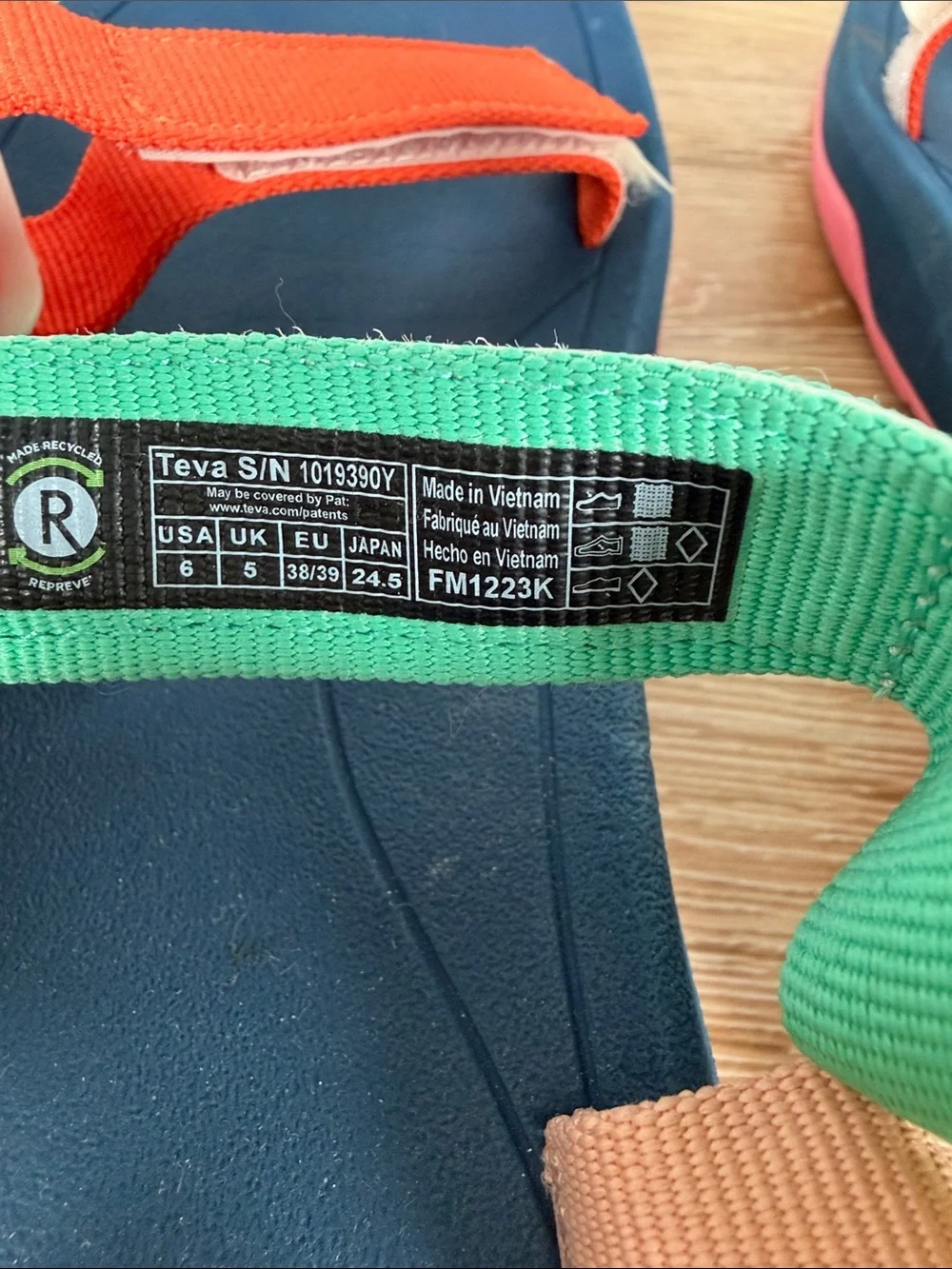 Kids Teva Hurricane XLT Colorblock Sport Sandals